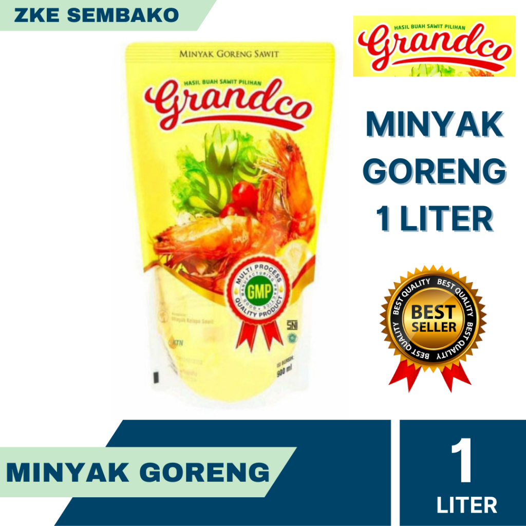 

Minyak Goreng Grandco 1 Liter