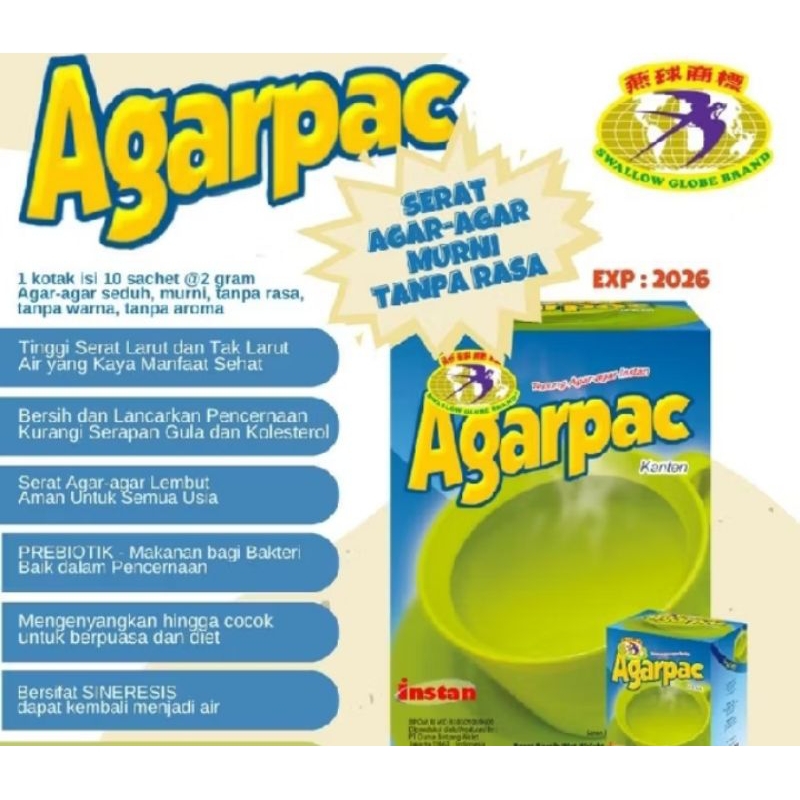 

agar pac instant