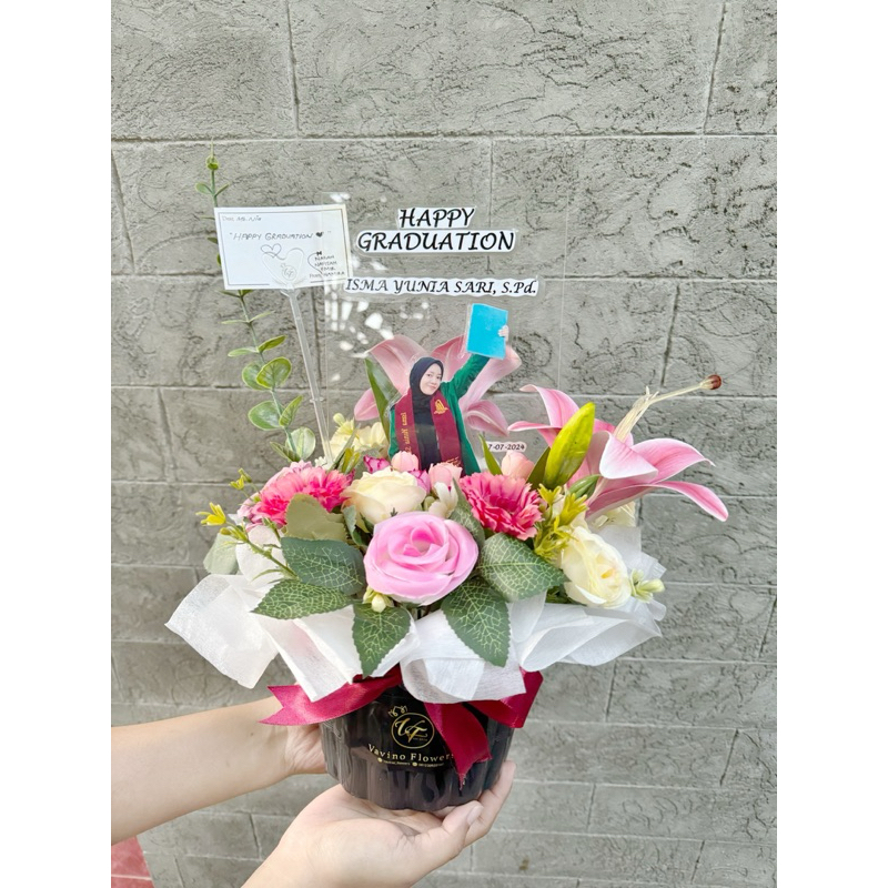 BUKET VAS FOTO WISUDA/ULTAH