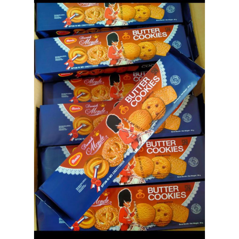 

Jual Biskuit Monde Butter Cookies 90 Gr