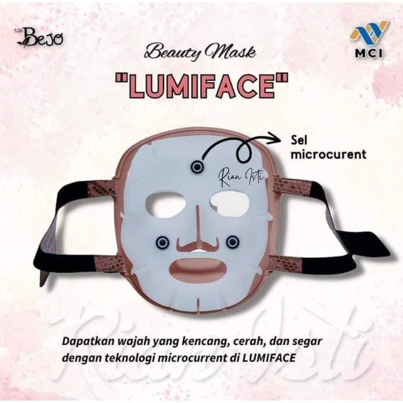 MASKER LUMIFACE MCI/ MASKER KOREA/ MASKER WAJAH/ MASKER GLOWING/ MASKER AJAIB/ MASKER KECANTIKAN/ MA