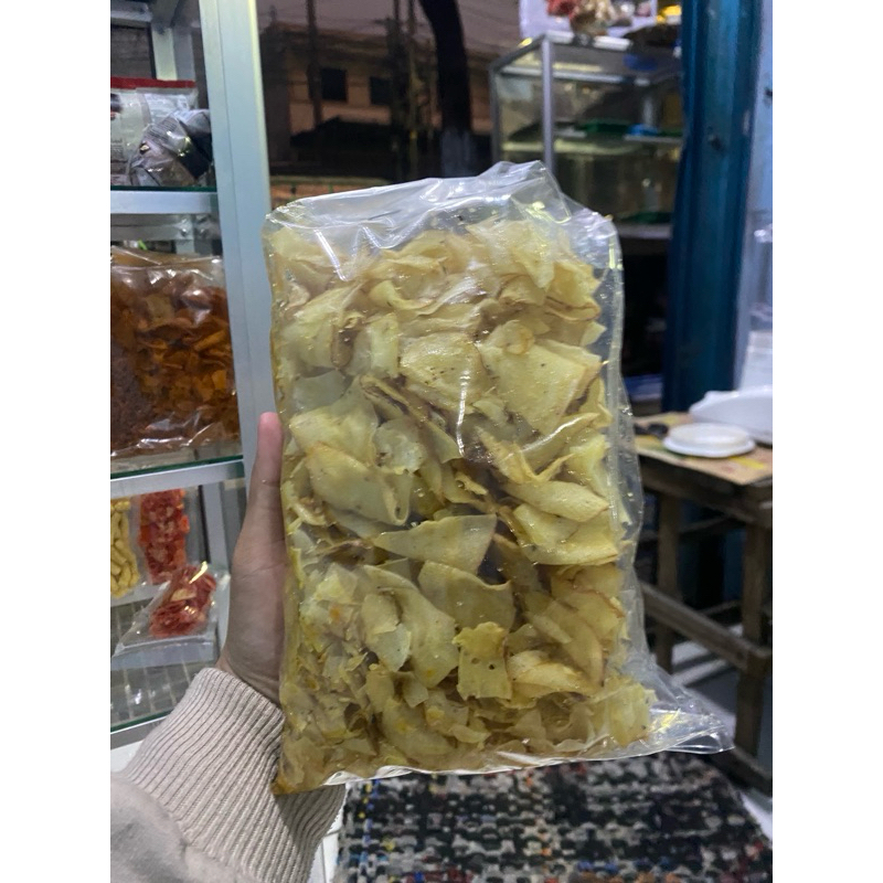 

Kripik Singkong Original Daun Jeruk kemasan 250gram