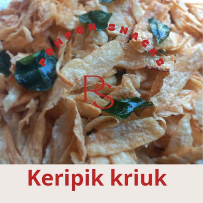 

200gr- keripik Singkong/keripik Kriuk/Cemilan gurih