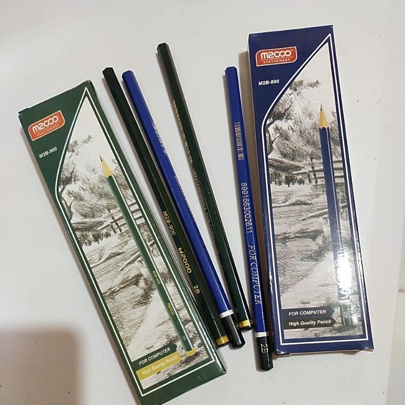 

(12 pcs) PENSIL 2B M2000 PERPAK