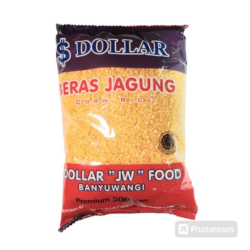 

Beras Jagung Premium Dollar 500Gram Beras Sehat