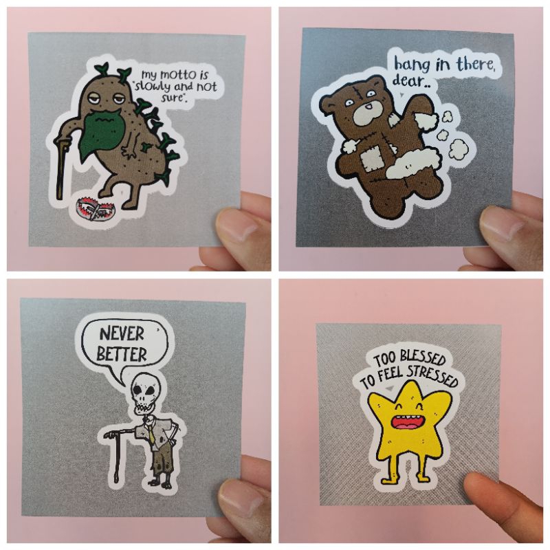 

sticker vinyl lucu waterproof by plotwist (seri 19)