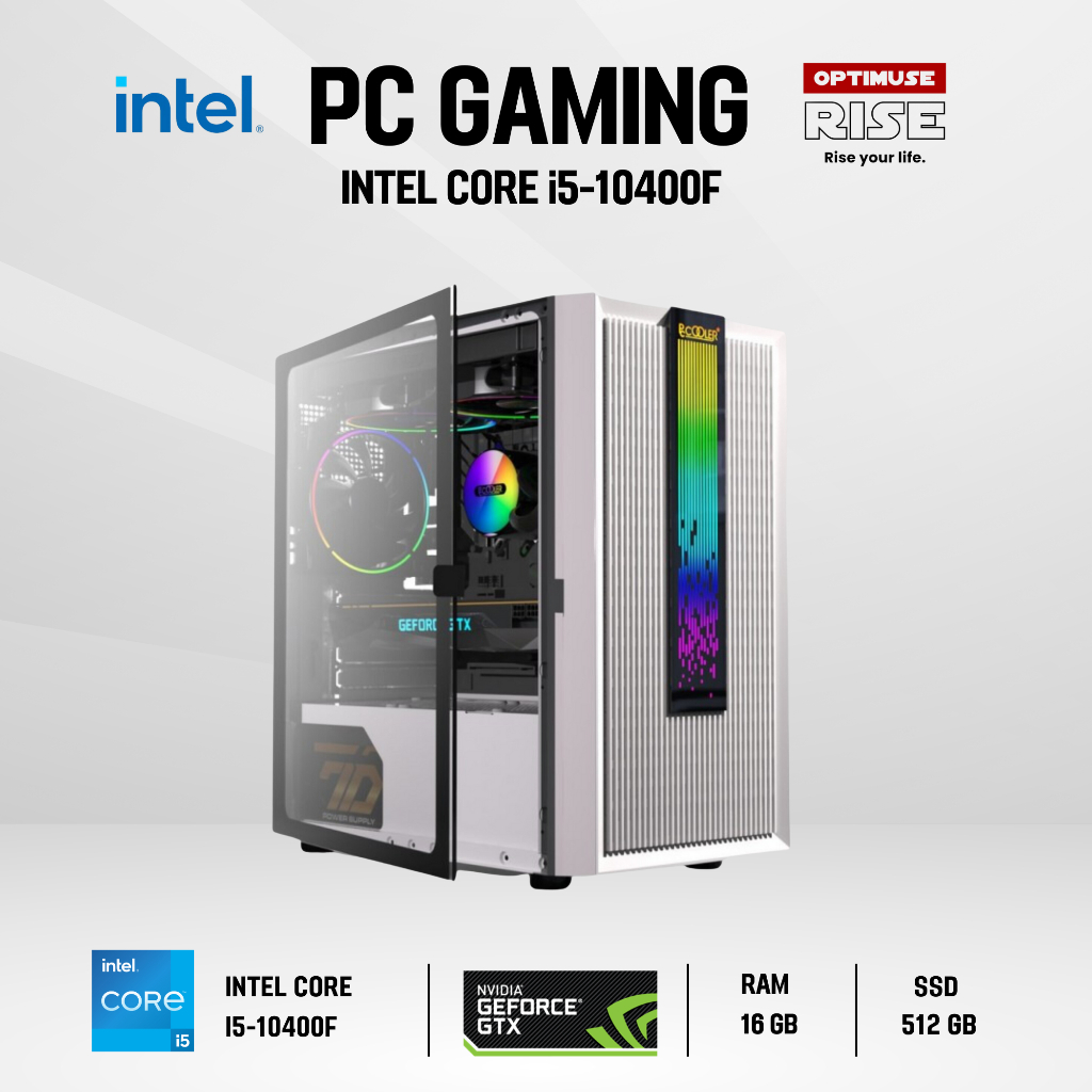 PC Rakitan Gaming Editing Office Murah Core i5 10400F Gen 10 RAM 16GB DDR4