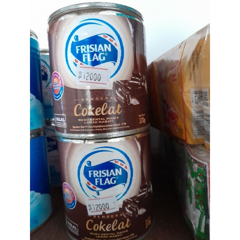 

susu frisian flag susu kental manis susu bendera rasa coklat kaleng