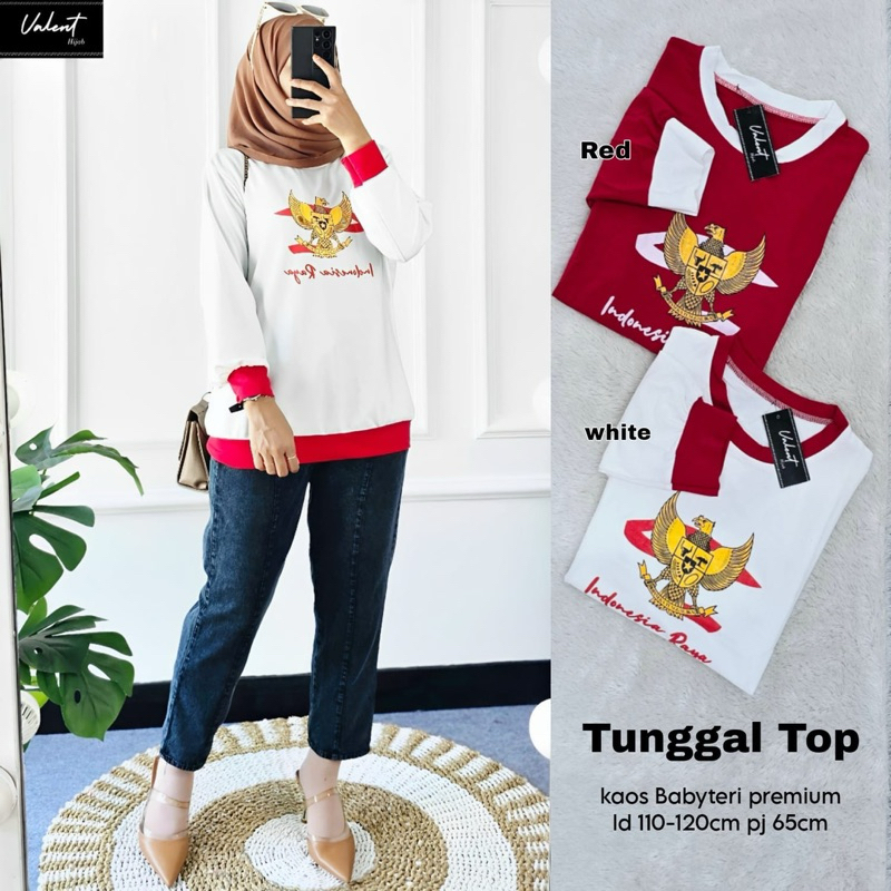 ZS KAOS MERAH PUTIH / KAOS KEMERDEKAAN 17 AGUSTUS