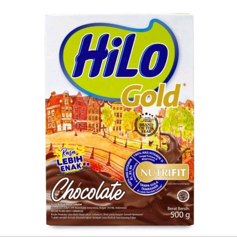 

Hilo Gold Chocolate 500 Gram