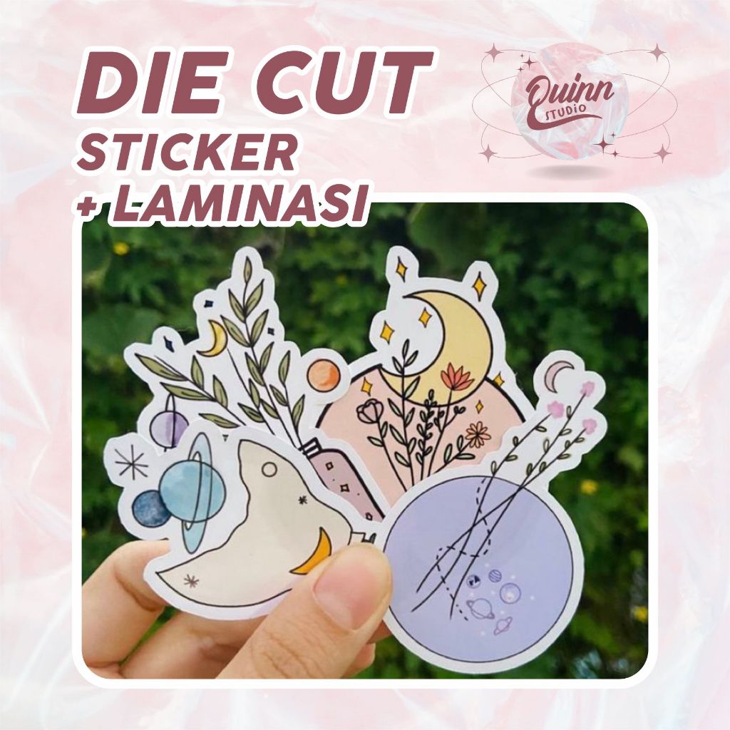 

DIE CUT STICKER PLUS LAMINASI CUSTOM KPOP ANIME DLL