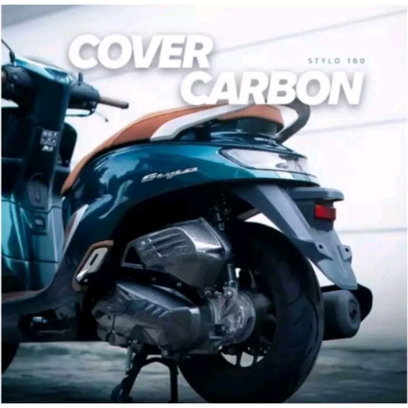 COVER RADIATOR CARBON Honda Stylo 160