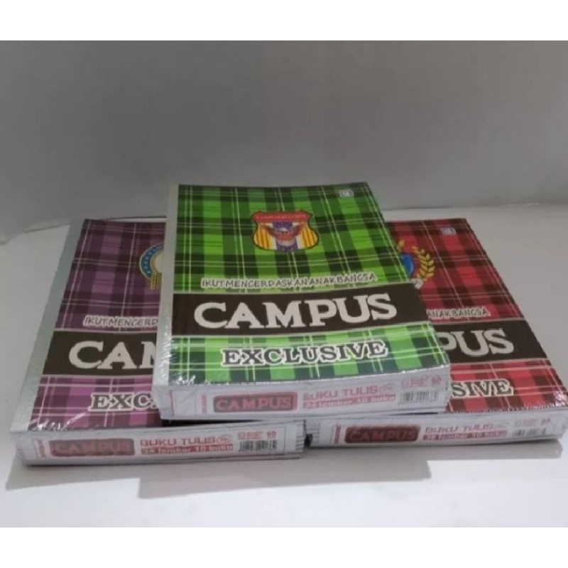 

[ Promo ] 1 pak = 10 Buku Buku Campus isi 38 Lembar