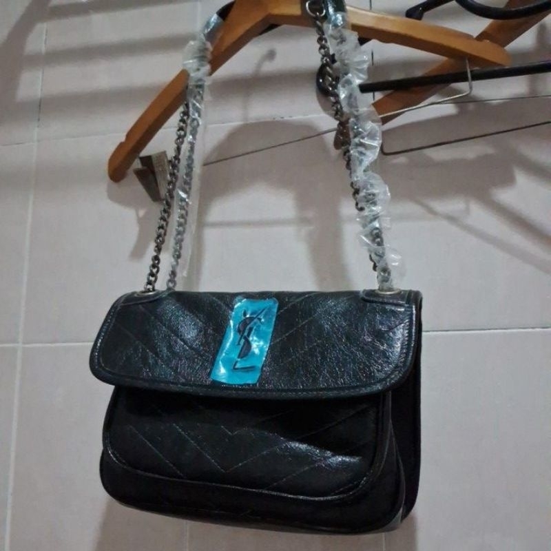 YSL Niki kulit asli ukuran 28cm