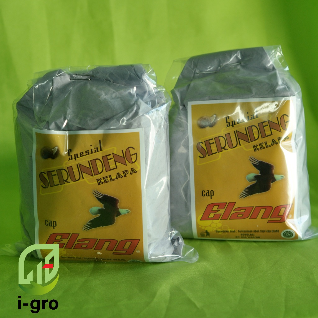 

Srundeng Kelapa Cap Elang Asli Boyolali Kemasan Manis, Renyah Camilan Food