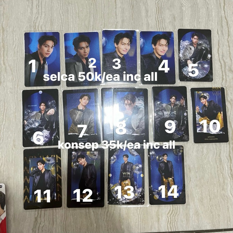 READY PHOTOCARD SHINING SELCA BRIGHTWIN OFFICIAL GMMTV