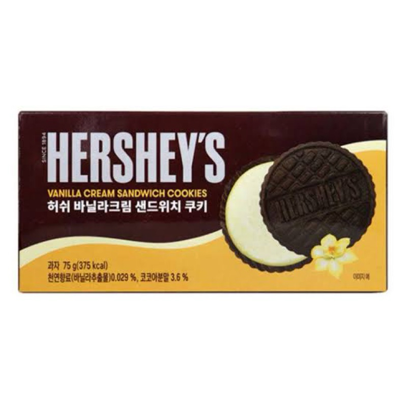 

Hersey vanilla sandwich import korea