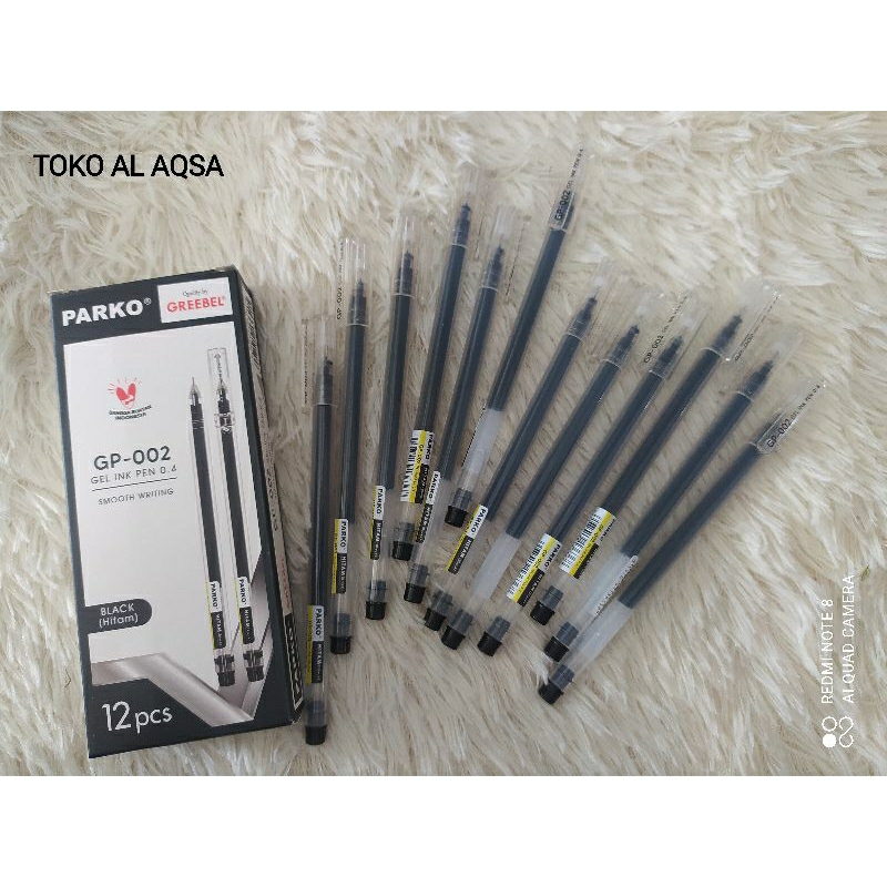 

Bolpoin//Pulpen//Bolpen Parko Gp 002 Hitam Greebel ( 1pcs )