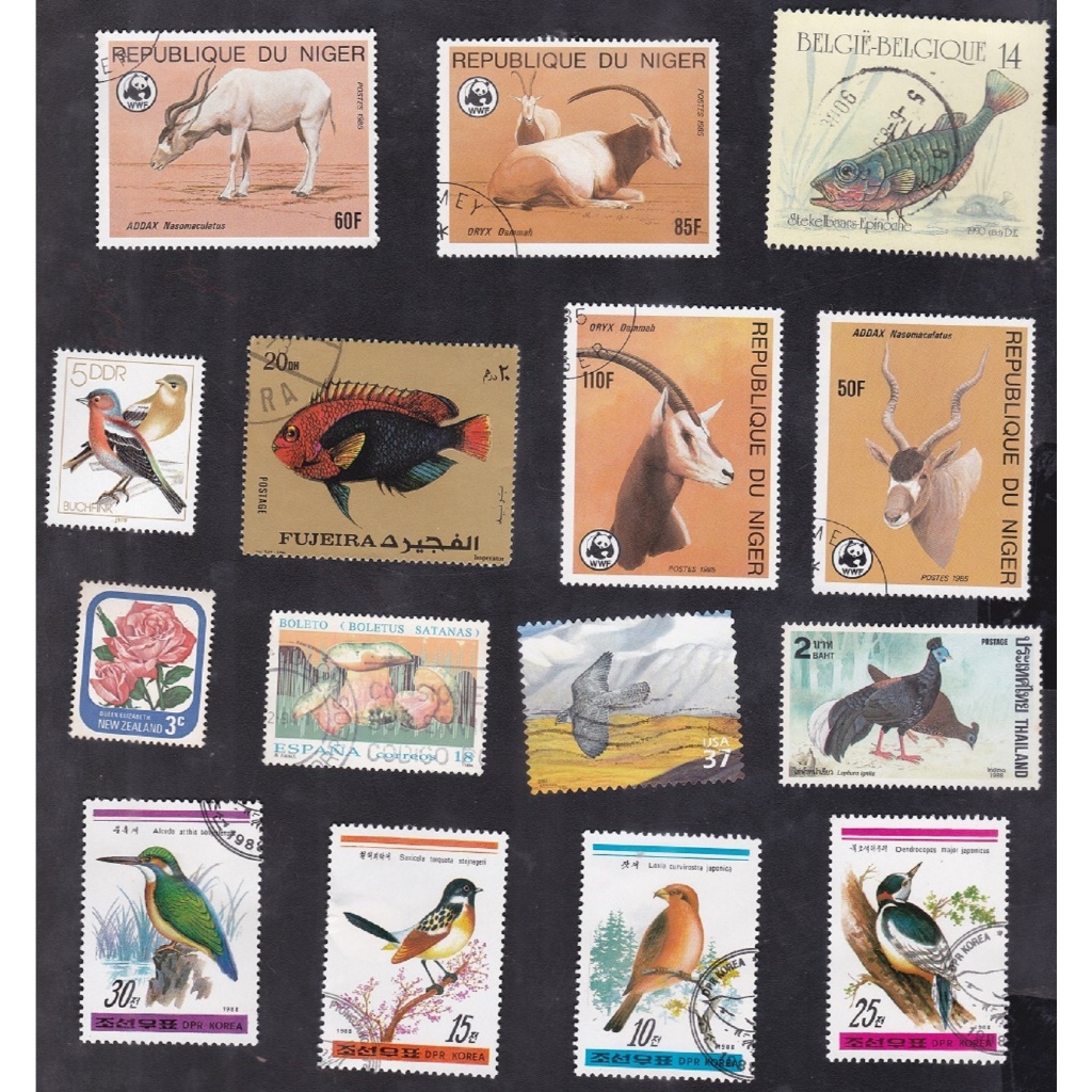 

PRANGKO BERBAGAI NEGARA TEMA FLORA FAUNA KONDISI BELUM ADA DAN SUDAH ADA CAP