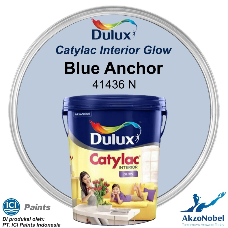 CAT DULUX CATYLAC GLOW 22 KG - BLUE ANCHOR 41436
