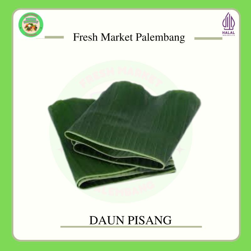 

Daun Pisang satu ikat -Fresh Market Palembang-