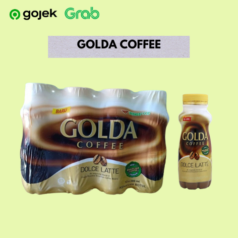 

Golda Coffee Dolce Latte 200 ml - 12 Botol