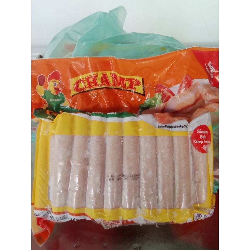 

CHAMP SOSIS AYAM 1KG 40PCS