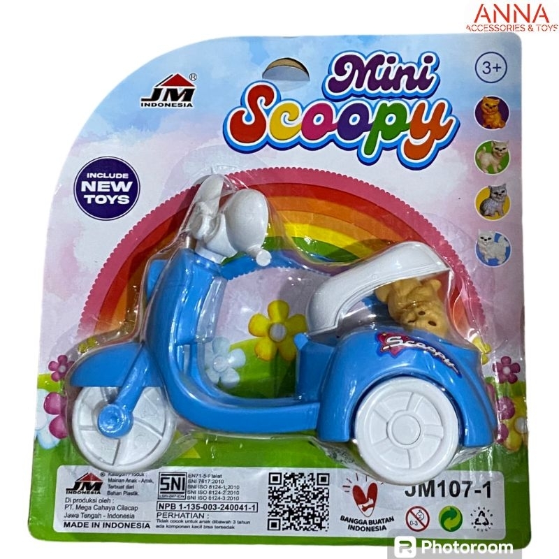 Mainan Mini Scoopy