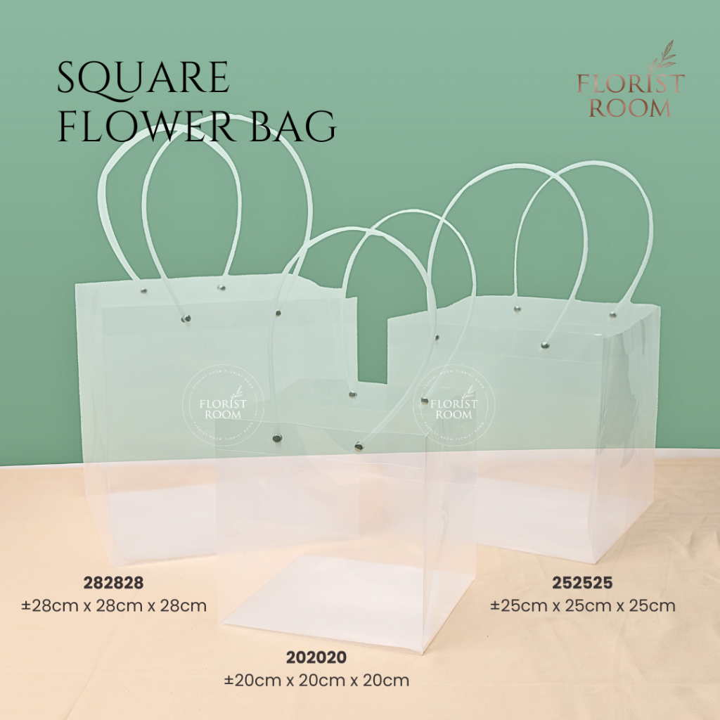 

Square Flower Bag - Gift Bag - Hampers