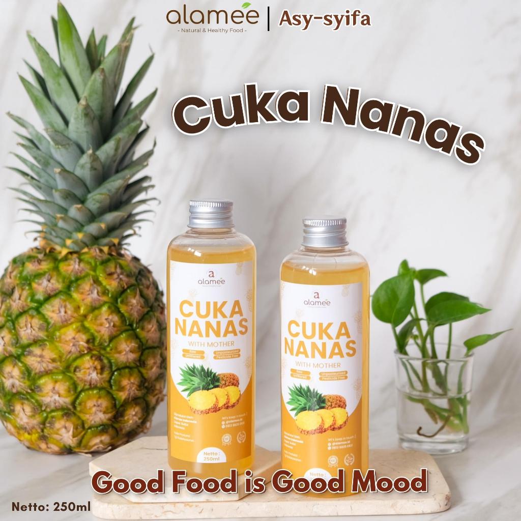 

Cuka Nanas Organik Pineapple Cuka Nanas Original Pineapple Cider Vinegar With Mother Buah Nanas