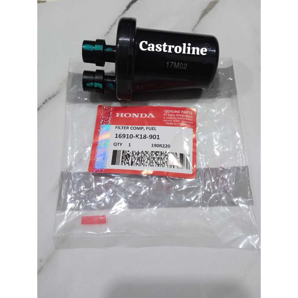 K18 Filter Bensin Honda Motor Saringan Verza Versa Old FI F1 150 Comp