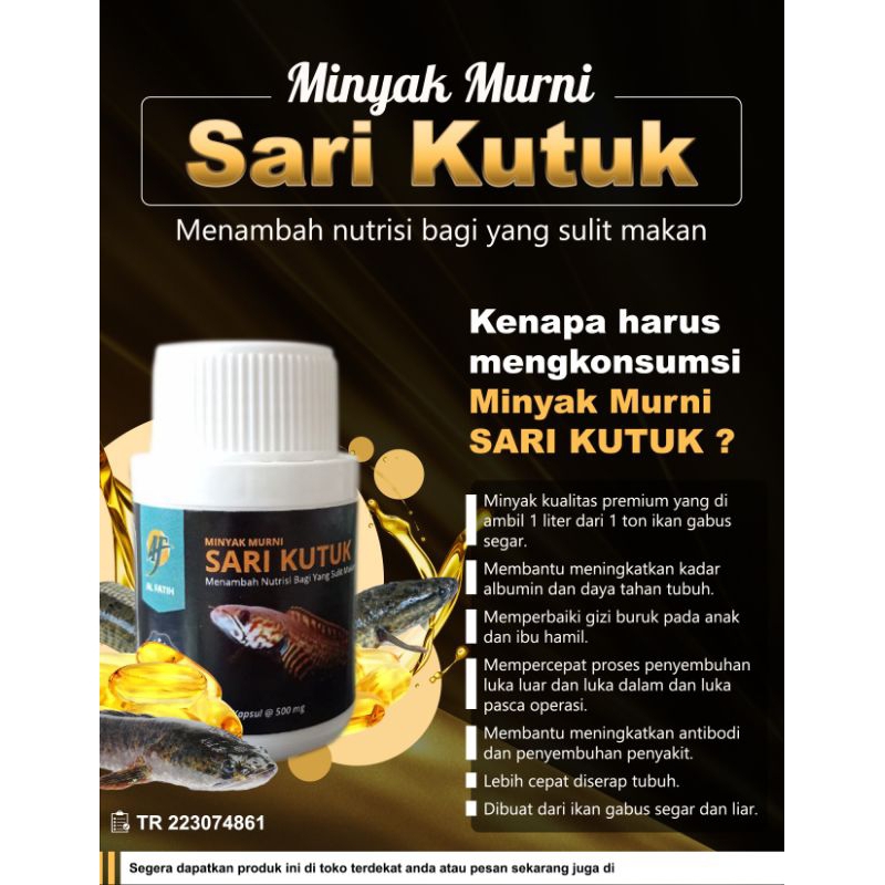 

SARI KUTUK - Dibuat Dari Jeroan Kutuk Liar ,Beda Dari Yang Lain