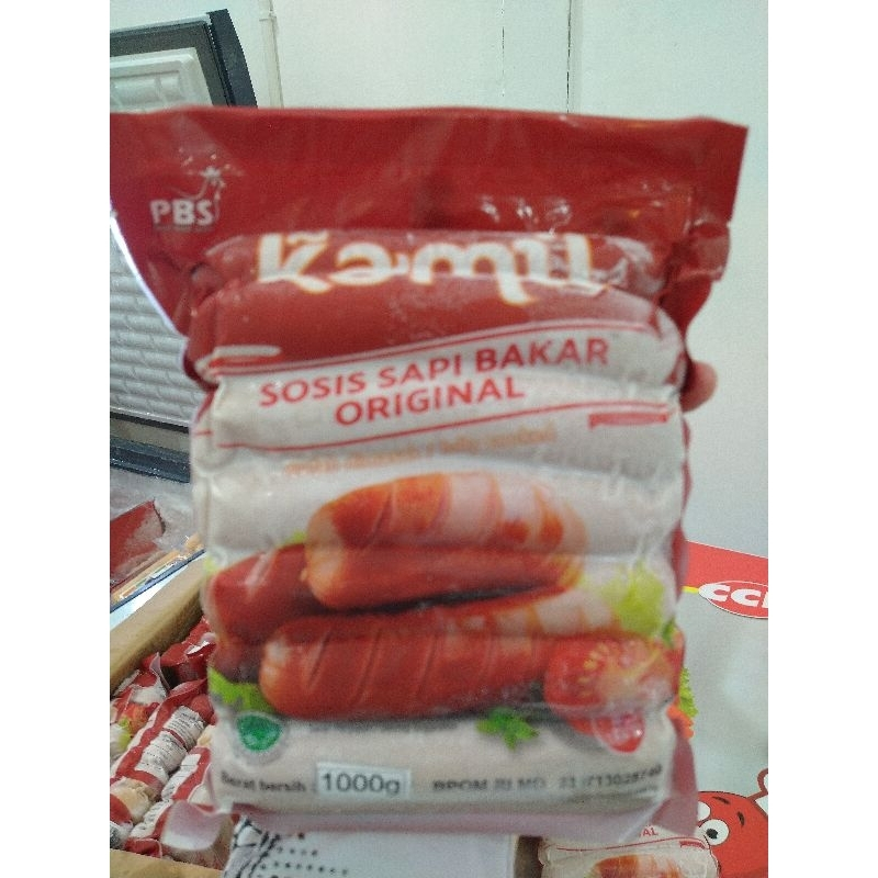 

sosis kamil sapi bakar jumbo original berat 1kg