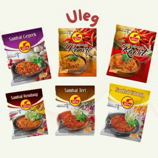 

FINNA ULEG TERASI BAWANG IJO RENDANG GEPREK TERI UDANG PEDAS SACHET HARGA PERPACK
