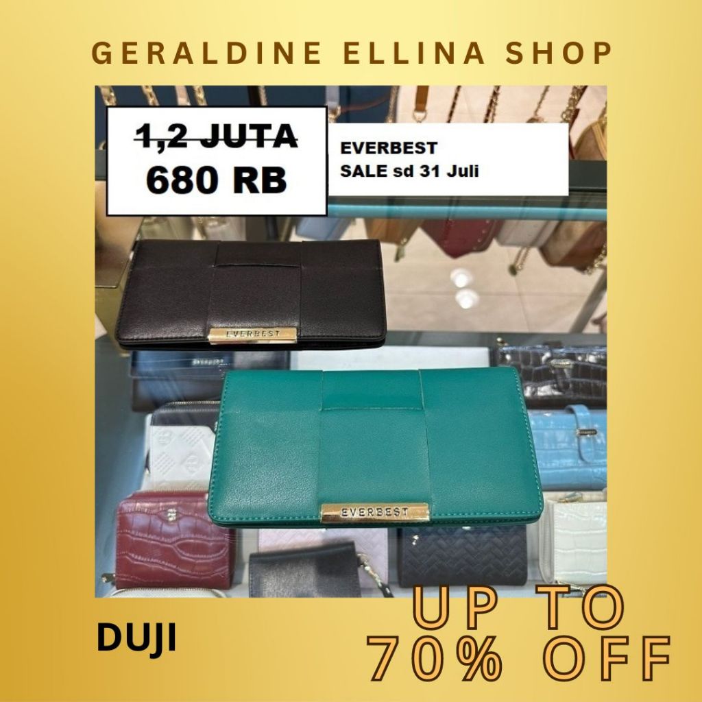 Dompet Wanita EVERBEST Original 100% Seri DUJI