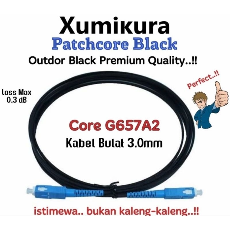 Xumikura Patchcore Black 3mm