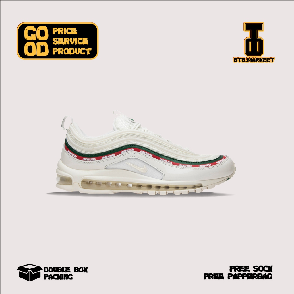Sepatu Nike Air Max 97 Undefeated White