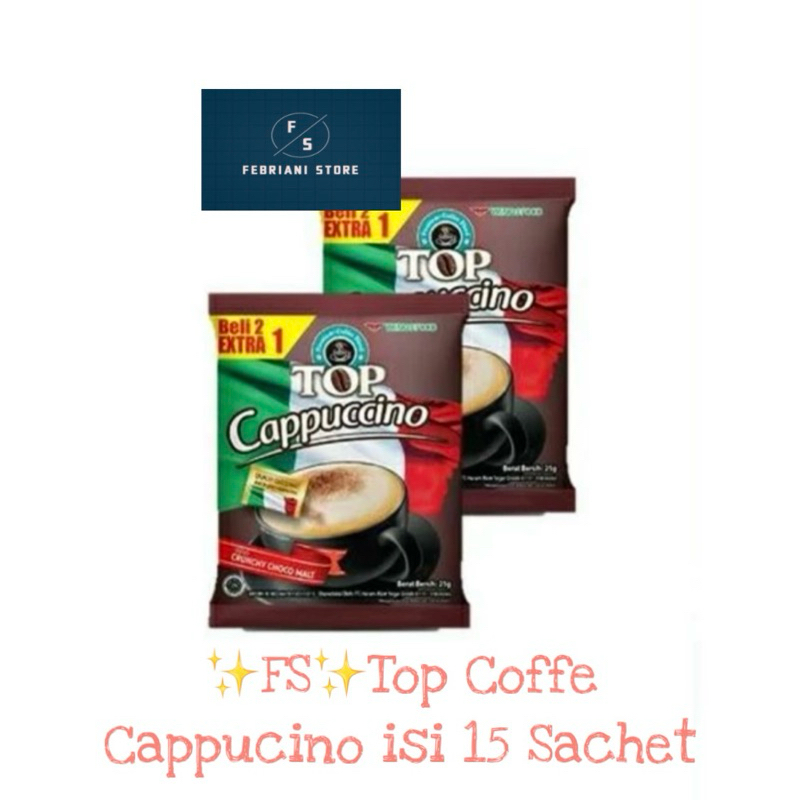 

✨FS✨Top Coffe Cappucino isi 15 Sachet