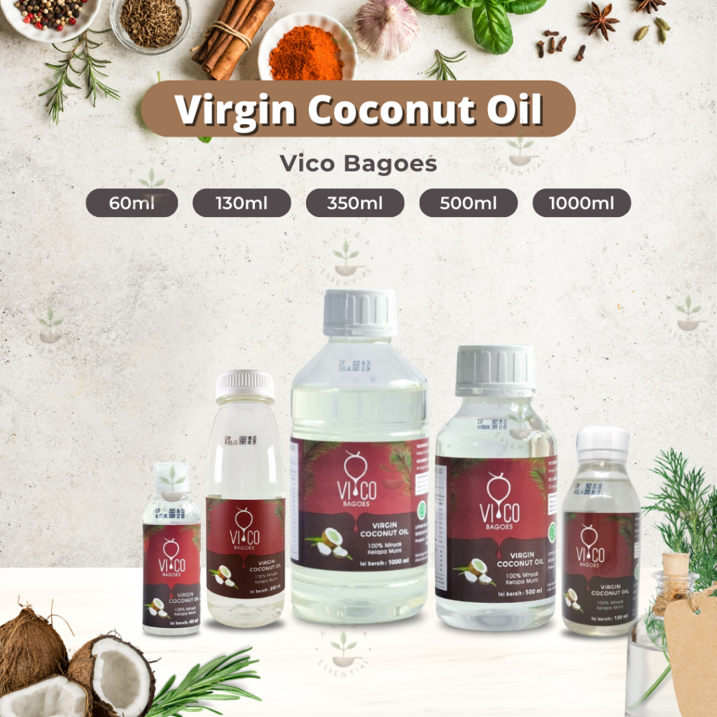 

Vico Bagoes - VCO Virgin Coconut Oil Minyak Kelapa