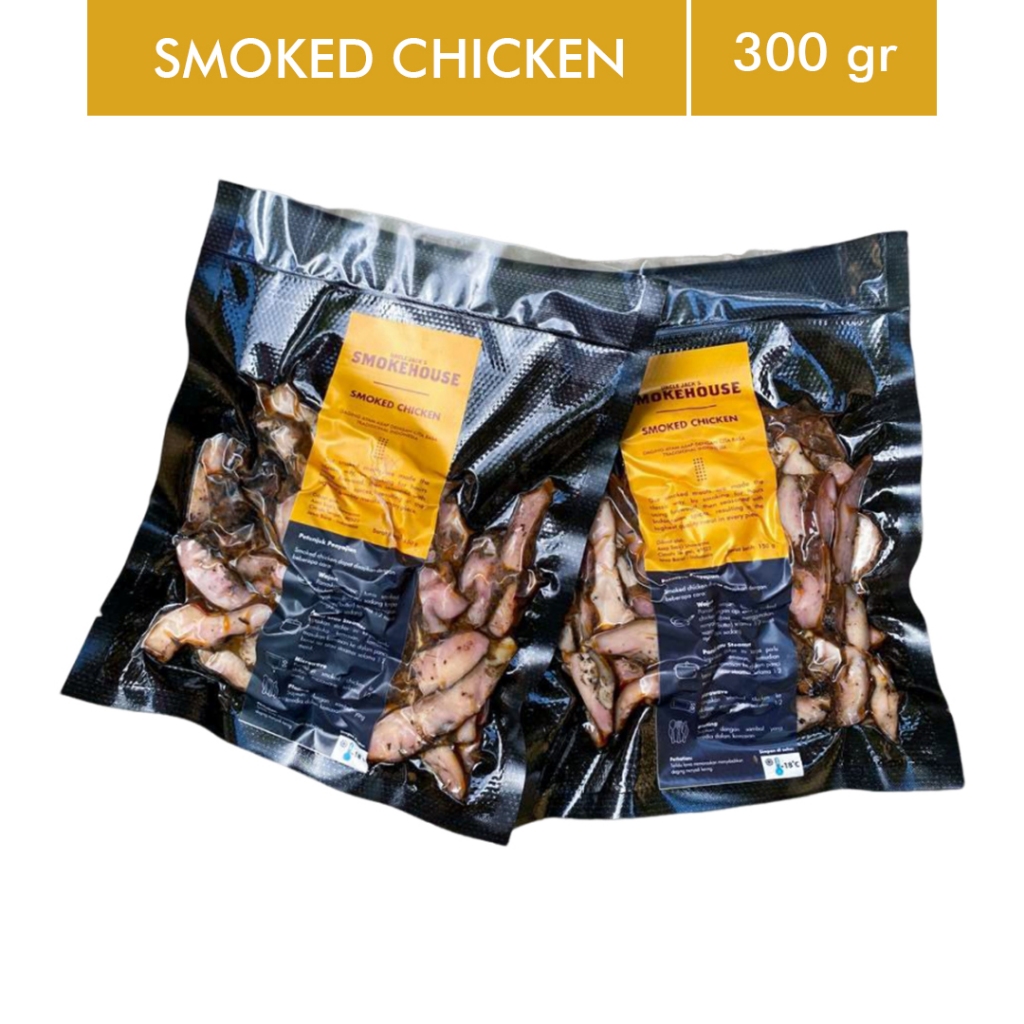 

Smoked Chicken / Sei Ayam 300gr Slice