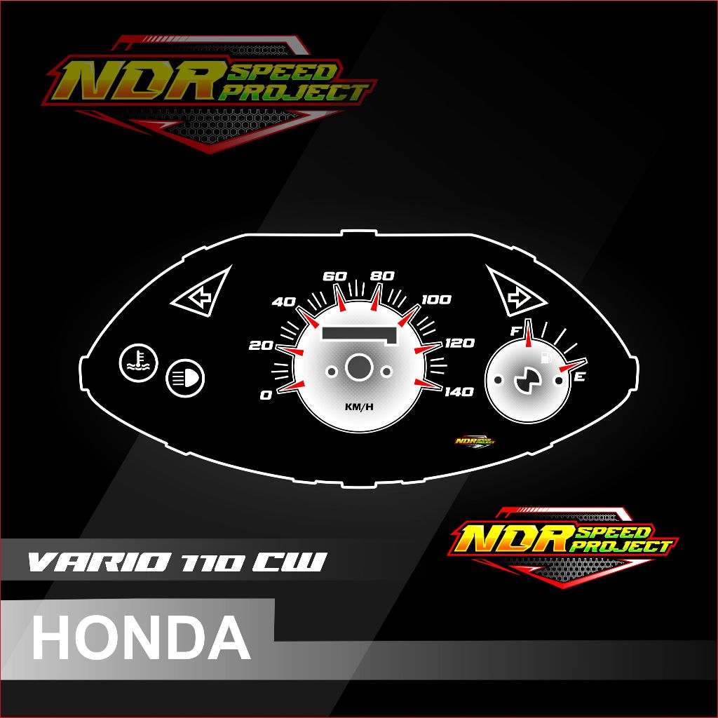 papan panel custom speedometer vario 110 old karbu