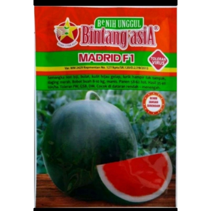 benih semangka non biji MADRID F1