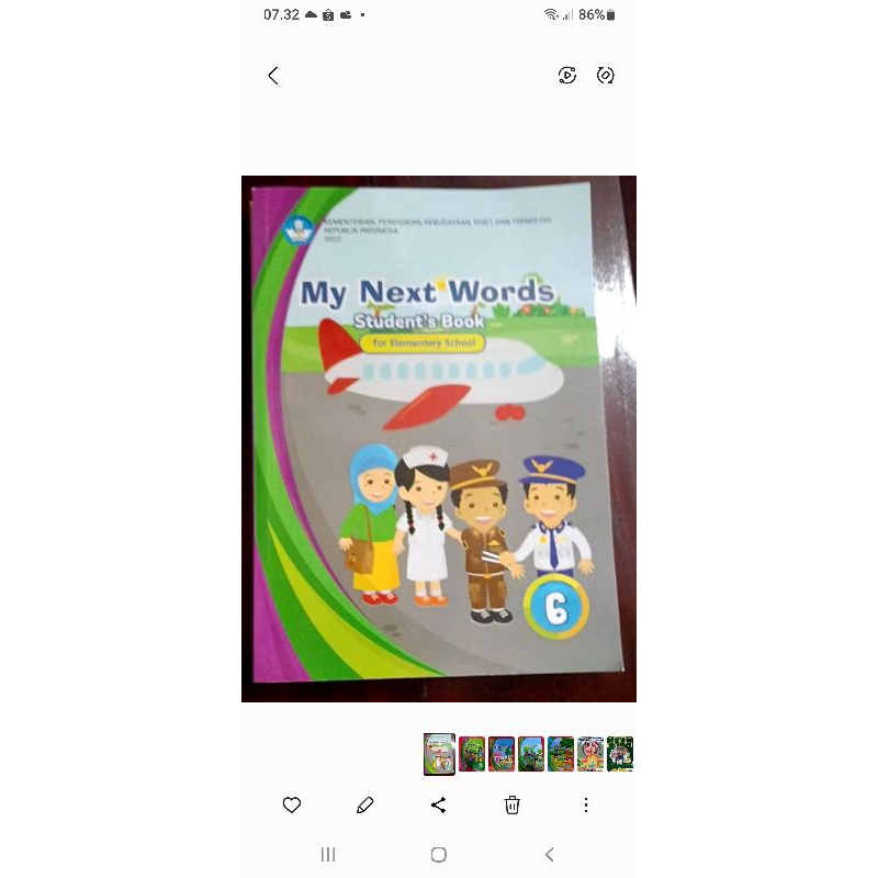 Buku Bahasa inggris SD kelas 6 kemendikbud