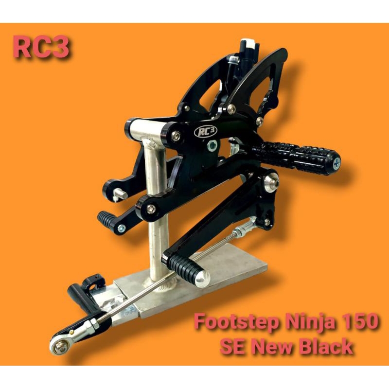 step footstep foot step underbone ub RC3 ninja 150 RR R SS ZX150 tipe SE new