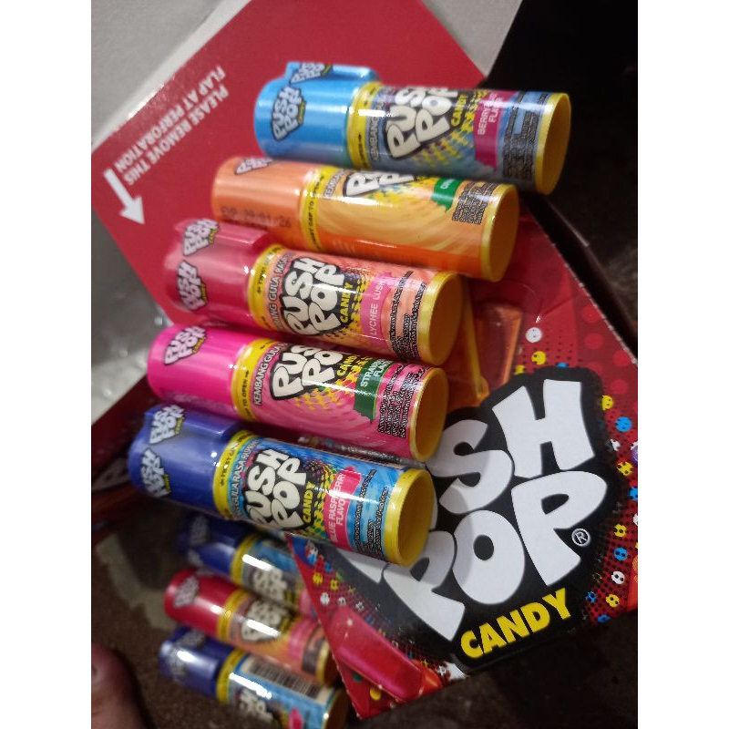 

PUSH POP CANDY 1 BOX ISI 24