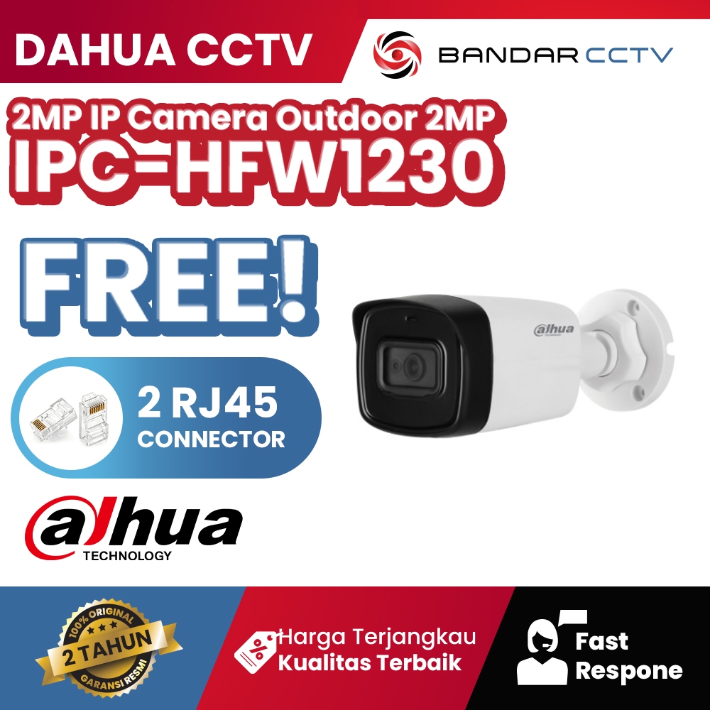 Dahua IPC-HFW1230 2MP IP Camera Outdoor