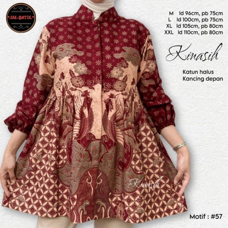 BLUS KINASIH,BLUS MERAH,BLUS TERBARU,BATIKSOLO,BATIKKUMURAH
