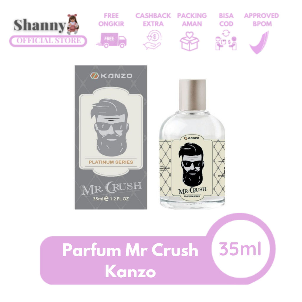 ❤️ Shanny ❤️ [BPOM] Parfum Mr Crush 35ml Premium / Parfum Mr Crush 35ml Best Seller / Parfum Pria Wa