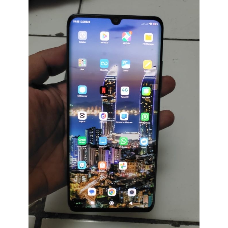 mi note 10 lite 8+3  128 minus