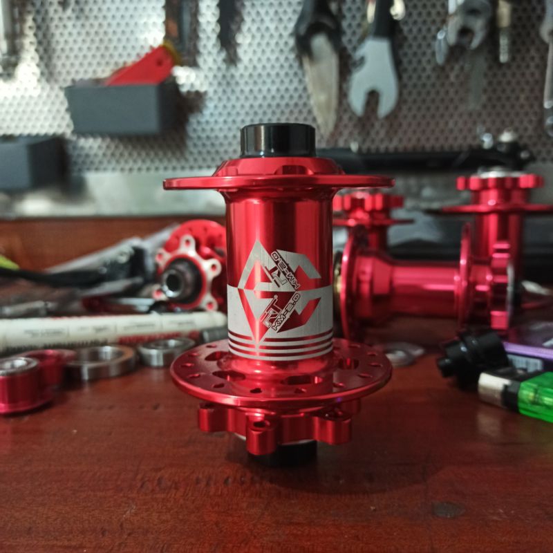 Hub Depan TA 12x100 mm 32 Hole TA12 Gravel Roadbike